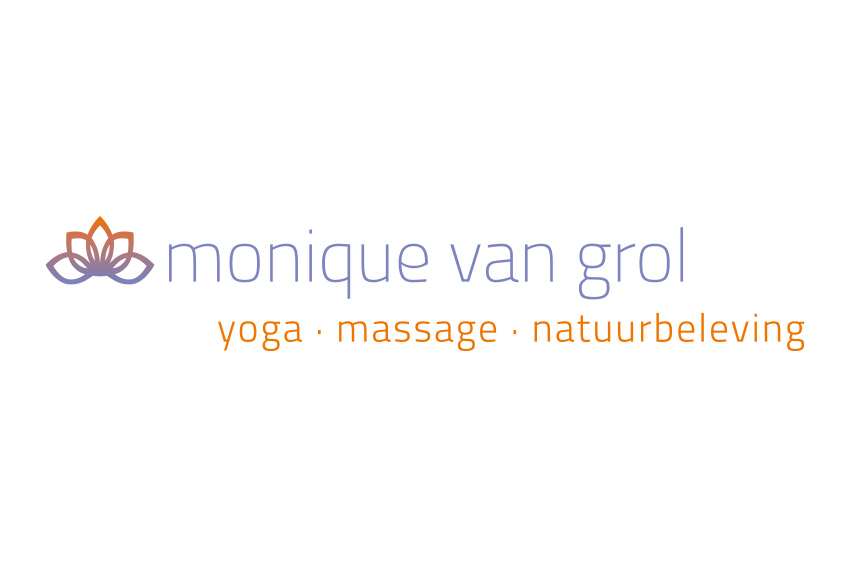 Logo voor yogaschool Monique van Grol