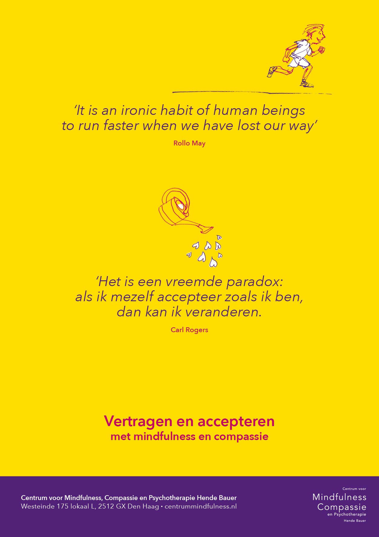 Vormgeving voor Centrum voor Mindfulness