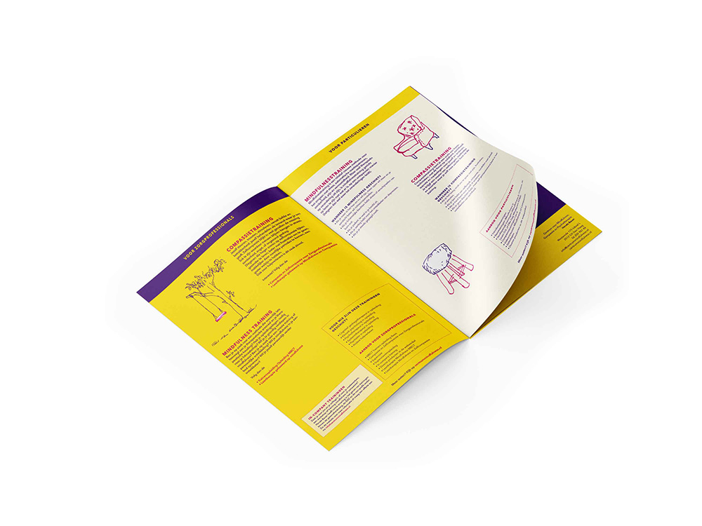 Vormgeving voor Centrum voor Mindfulness