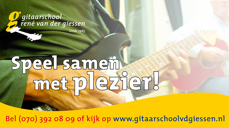 Vormgeving voor gitaarschool