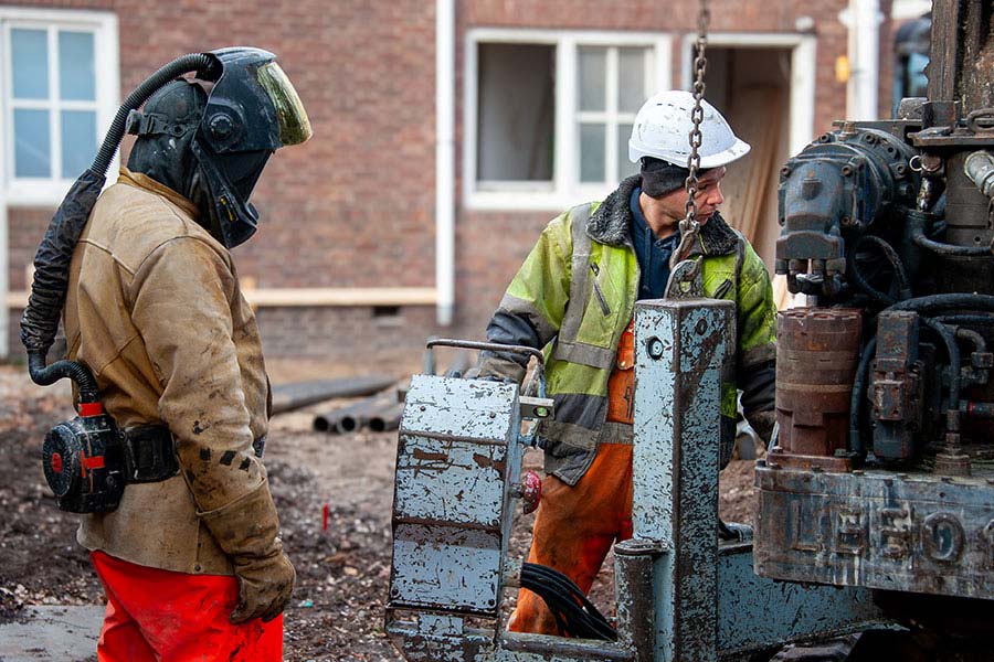 Fotoreportages voor Aannemersbedrijf A. Stam en Zn.